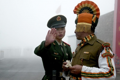 中國與印度的邊境問題由來已久，學者分析「一帶一路」政策對印度造成很大壓力。（Getty Images）