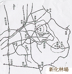 新化林場-簡易地圖