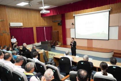 中興大學詹富智校長開幕致詞
