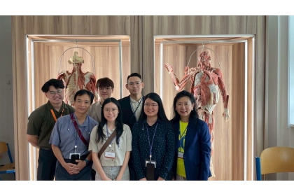 Visiting the Human Anatomy and Clinical Simulation Center at the Technical University of Liberec (TUL) in the Czech Republic. Photo courtesy of Tungs’ Taichung MetroHarbor Hospital
