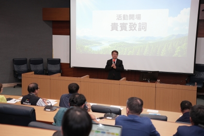 興大詹富智校長致詞