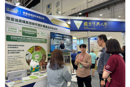 興大興創團隊市場提供開發展會曝光資源。(圖/中興大學興創基地提供