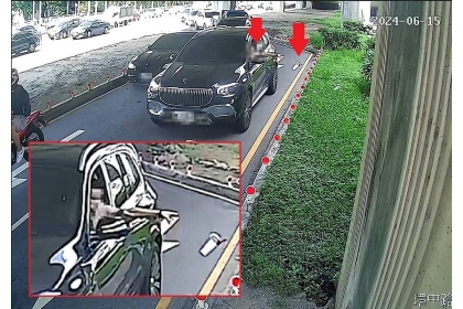 台中駕駛亂丟垃圾熱點曝，中市佈129部科技執法開單逾5000張罰了。（圖：市府提供）