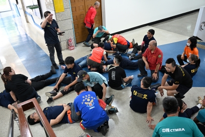 興大攜手消防署舉辦複合式緊急救護進階訓練課程