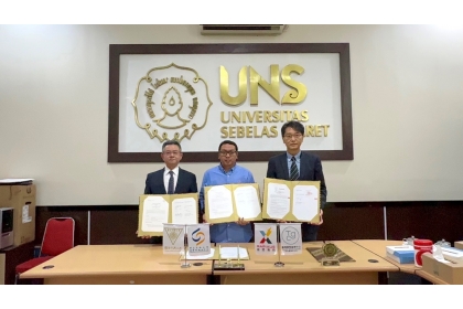 中興大學、瑞思資訊、印尼 UNS 大學MOU簽署