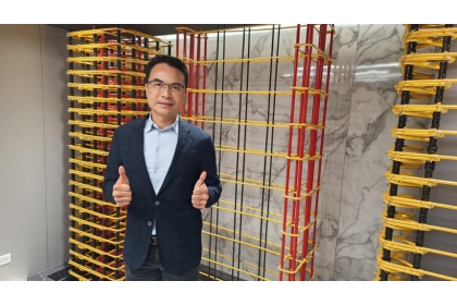 戴雲發推動建築結構安全工法已經快20年。