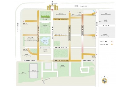 Within a year, NCHU successfully completed resurfacing projects covering 50% of campus roads, improving 12 sections totaling 25,000 square meters.