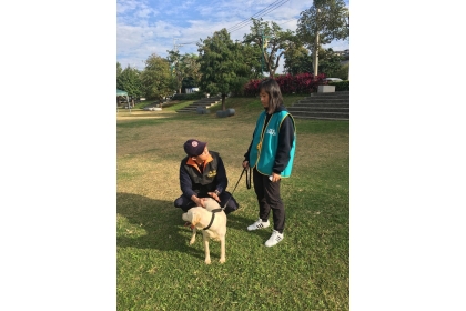 興大懷生社是全國第一個投入「緝毒幼犬訓練計畫」的大學社團，參與國家緝毒幼犬訓練，才知道培養緝毒犬「狗格」大不易。圖／興大懷生社提供