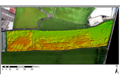 由中興大學土木系教授楊明德開發的「無人機之農損即時辨識技術」