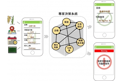 圖3、精準肥份管理專家決策概念模式圖