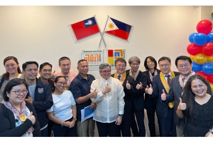 新型專班菲律賓國際人才循環基地民答那峨據點辦公室揭牌