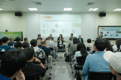 林保署石芝菁簡任技正等與民眾交流熱烈