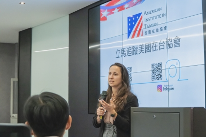 AIT美國在臺協會外交官蒞校分享國際移動經驗