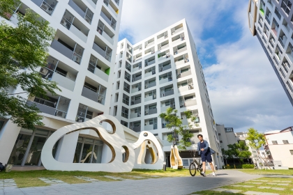 中興大學男宿興大二村2022年全新啟用，提供1206床。
