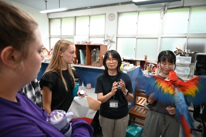 Visiting the Department of Animal Science, NCHU