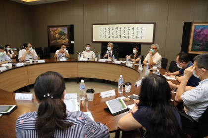 臺灣國立大學系統舉辦座談  強化與東協及南亞國家合作交流分享。秘書室公關組攝