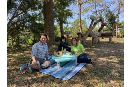 中興大學新化林場今年慶祝設場百年，開放市民野餐趴。記者吳淑玲／攝影