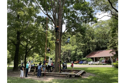 Huisun Experimental Forest Station Launches Tree-Climbing Experience for Children’s Day Holiday
