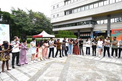 NCHU OIA organized the Fun Game to invite all international students to celebrate NCHU’s 104th birthday.