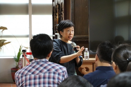 李昂小說《迷園》讀書會 作家親臨開場暢談迷園迷人處