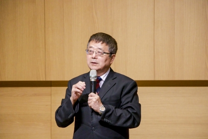 興大詹富智校長致詞