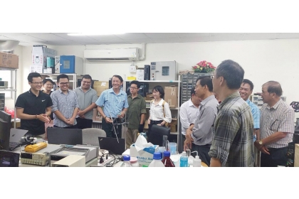 越南醫療團參訪生醫工程研究所實驗室