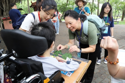 興大USR與富邦人壽舉辦極重多障認識河川體驗