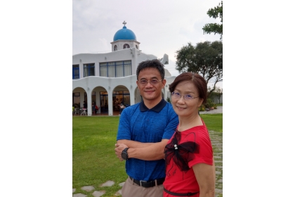 中興大學林慶炫教授(左)榮獲第24屆有庠科技論文獎