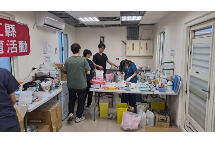 中興大學獸醫教學醫院挺進馬祖 南竿首場巡迴服務完成30隻犬貓絕育