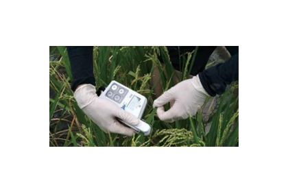 利用葉綠素針測量植物葉子的葉綠素含量，可評估水分需求狀態及額外施用肥料的數量與時間。