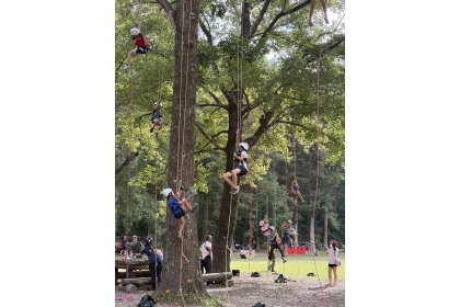 惠蓀林場兒童節連假推出攀樹體驗