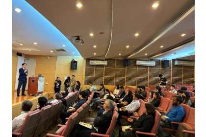 中興大學張照勤副校長為2025國際農業生技研討會致詞