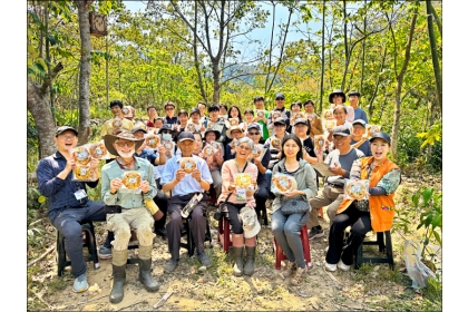 南投縣國姓鄉種瓜溪復野成功,盼成為推動環境教育的優質場域。(許秋容提供)