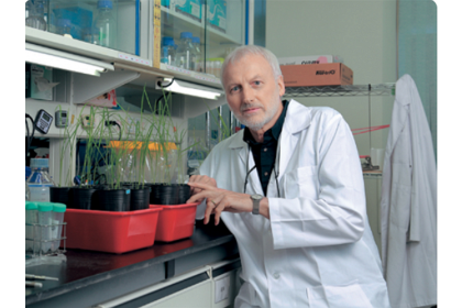 Wilhelm Gruissem, a Yushan Scholar at National Chung Hsing University. ( Yushan Scholar Program Photo )