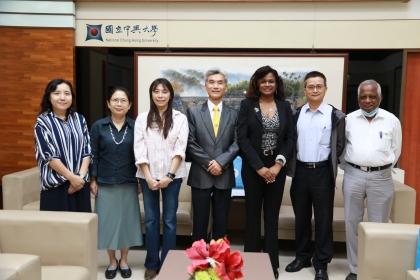 New Belizean Ambassador Dr. Candice A. Pitts Visits National Chung Hsing University to Promote International Cooperation in Tertiary Education between Taiwan and Belize