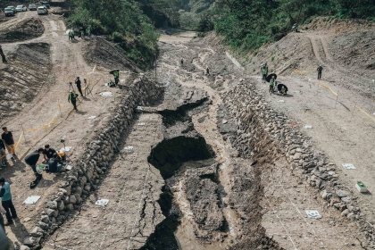 Unveiling the Mechanisms of Taiwan’s Largest Landslide Dam Breach: NCHU Conducts 1/50 Scale Model Experiment of Matai’an River Event at Huisun Forest