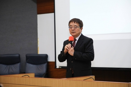 中興大學 詹富智校長表示可提供都市林規劃、植栽選種及後續養護等技術支援。(圖片來源:環境部)