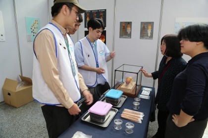 興大團隊現場展示