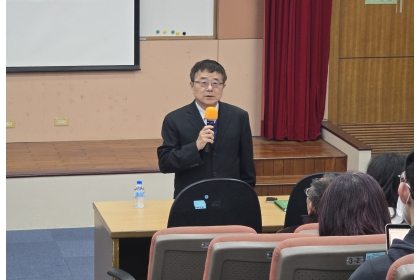 興大詹富智校長致詞