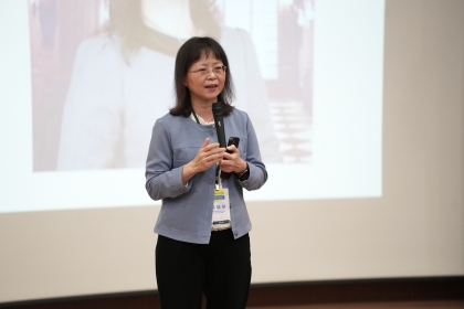 台灣女科技人學會理事長洪瑞華
