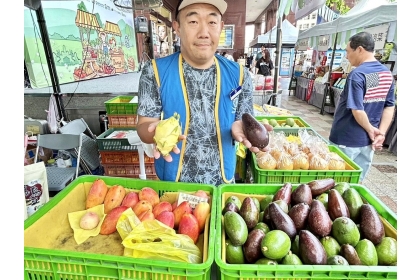 小農新鮮直送、有機驗證,讓消費者吃得安心。記者宋健生/攝影