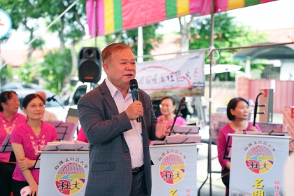 中興大學李長晏主秘致詞。