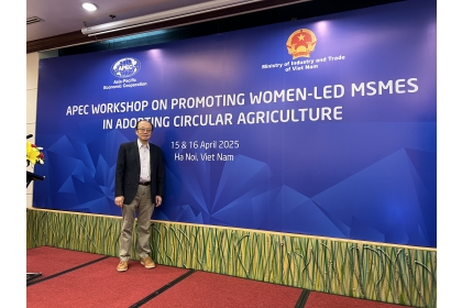 Professor Tzong-Ru Lee of NCHU Attends APEC Workshop Highlighting Women-Led Circular Agriculture and MSME Development