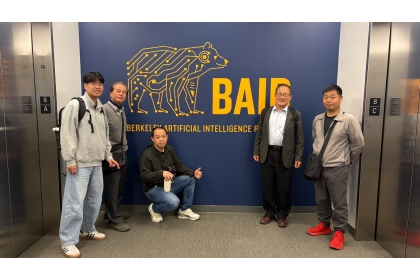 興大團隊前往柏克萊大學參訪AI研究中心