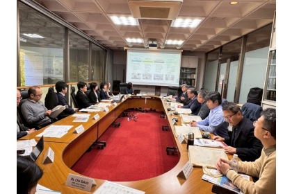 國立中興大學理學院與東京大學理學院於日本東京大學洽談雙聯博士學位會議現場