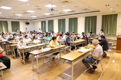 中興大學8月20日在中興新村中興會場，舉辦首場南投校區規劃說明會。