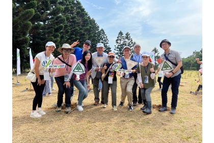 NCHU and Wiwynn to Launch the First Experiment of Carbon Sink and Credit from Afforestation in the Taiwan Tech Industry
