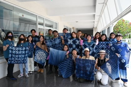 Indigo dyeing at NTCRI