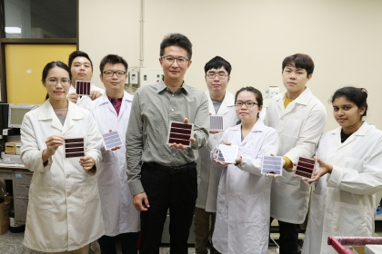 NCHU Increases the Power Generation Efficiency of ''Dye-Sensitized Solar Cells'', Published in the Top International Journal