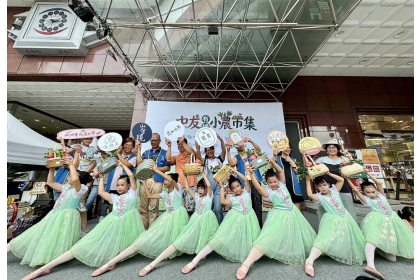 活動邀請北屯社區大學小朋友,以活力舞蹈表演開場。記者宋健生/攝影